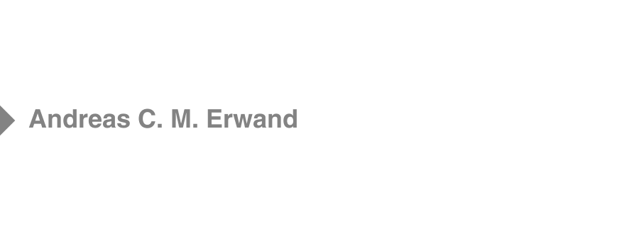 Andreas C. M. Erwand
